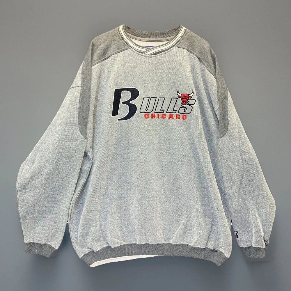 Vintage Chicago Bulls Sweatshirt Pullover Men's Large Starter 90s